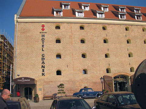 The Hotel Gdansk.