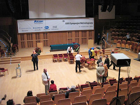 Inside the Philharmonic Congress Hall