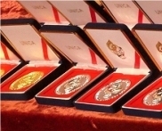 UNICA medals.