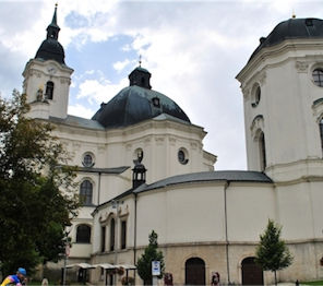 Santini Křtin church.