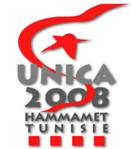 Logo for UNICA 2008.
