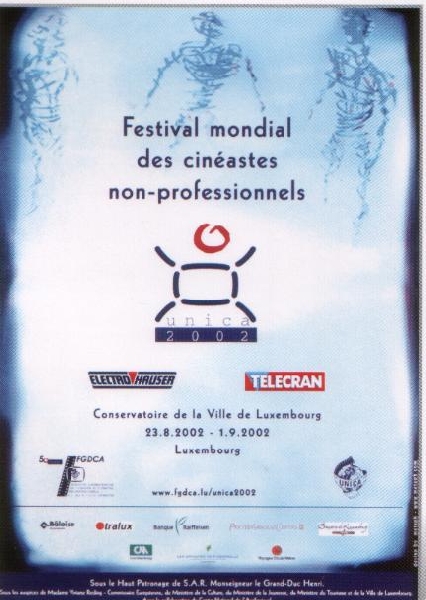 The poster for UNICA 2002.