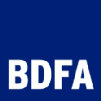 BDFA logo.